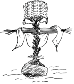 Winterschutz für Rosenstämmchen